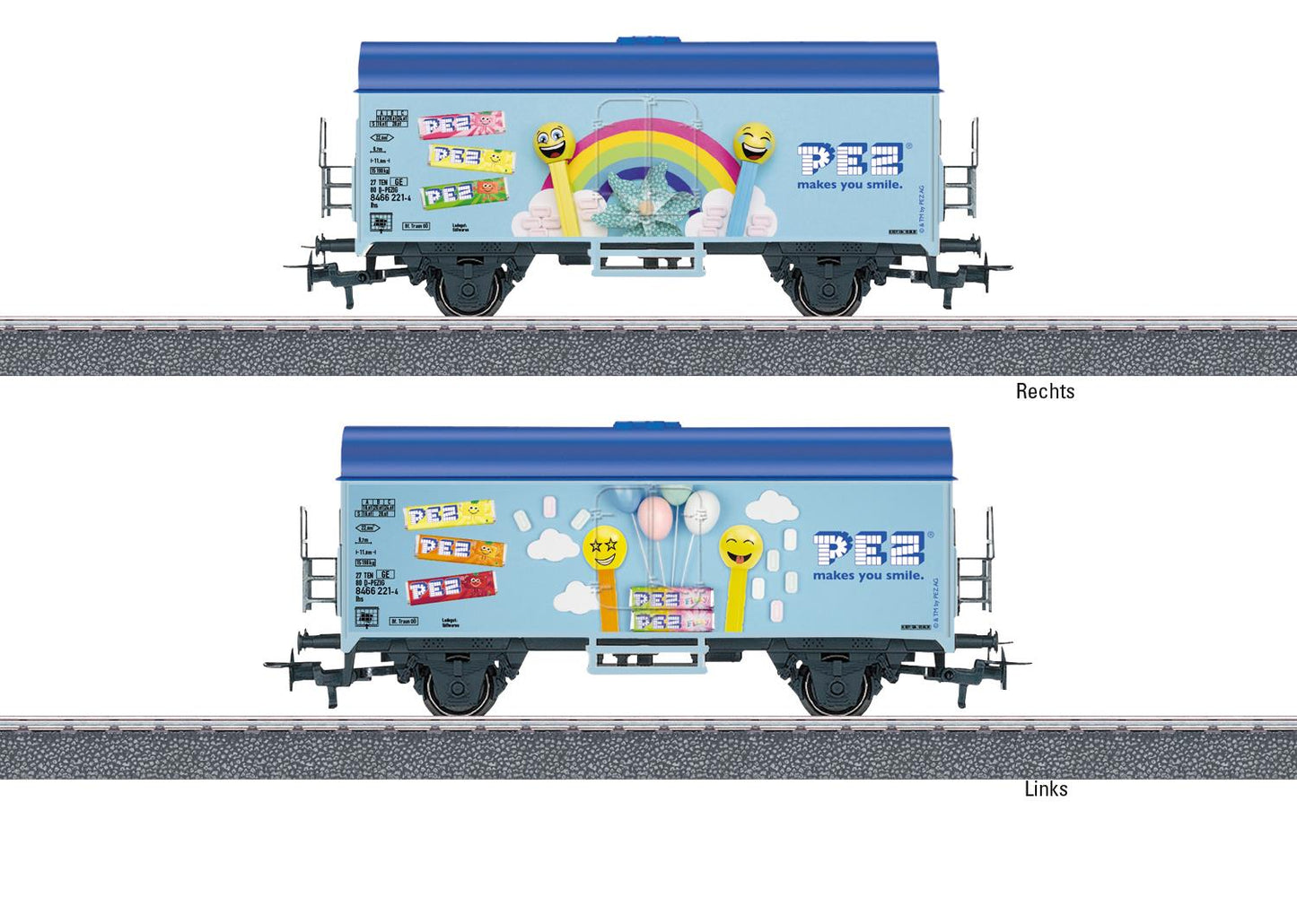 Marklin MN44219  Start Up PEZ Refrigerated Wagon VI HO