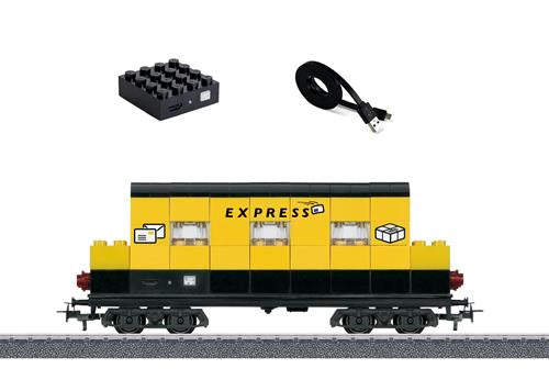 Marklin MN44737 Start Up Lit Building Blocks Wagon HO