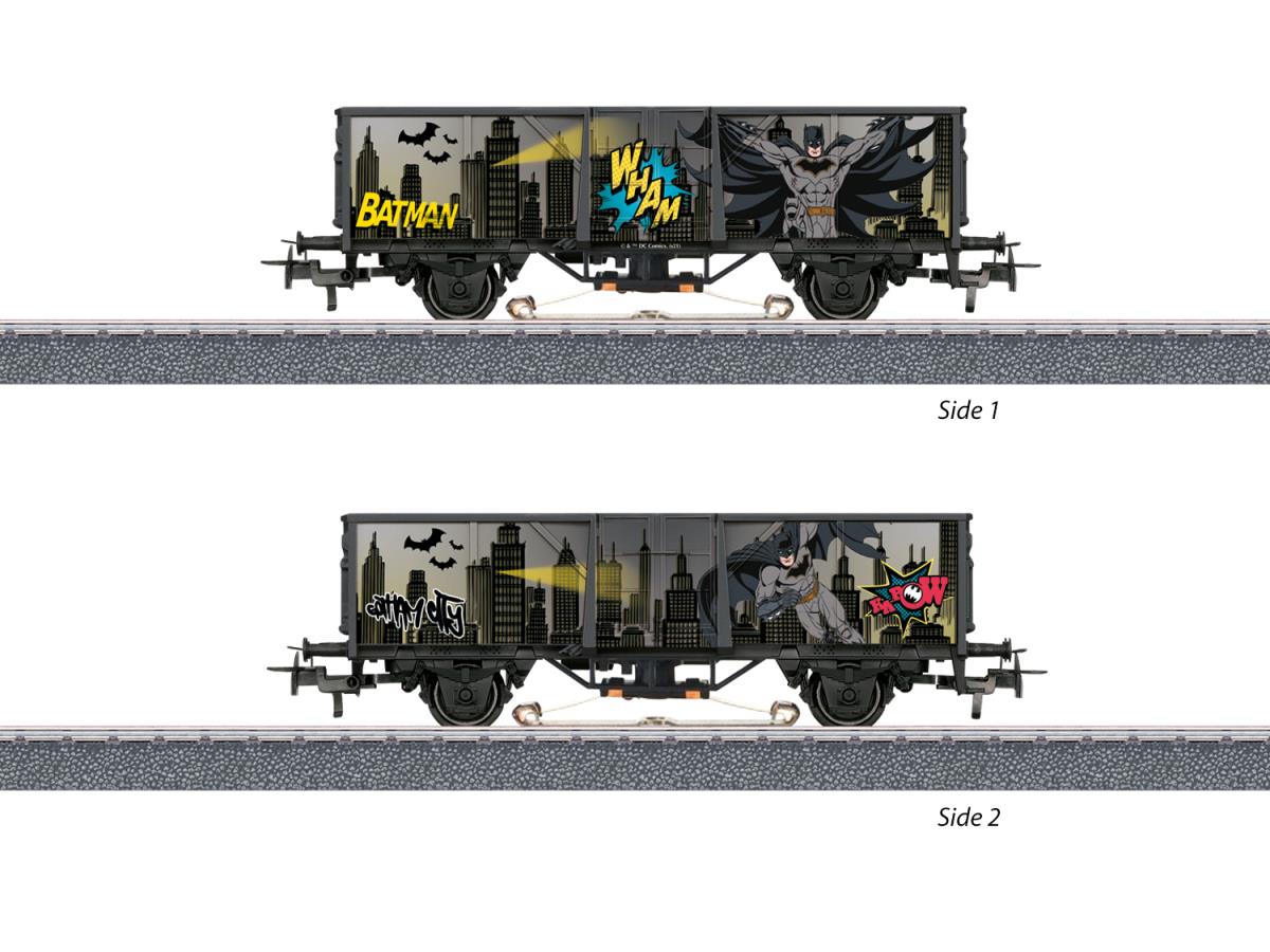 Marklin MN44826 Start Up Superheroes Batman Wagon w/Collectable Figure HO