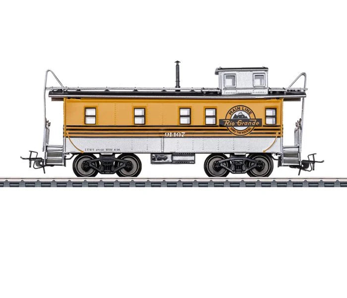 Marklin Retro Rio Grande Tin Plate Caboose III MN45713 HO Gauge
