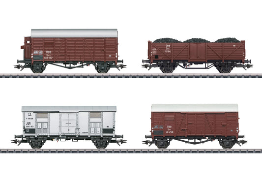 Marklin OBB/FS Wagon Set (4) III MN46564 HO Gauge