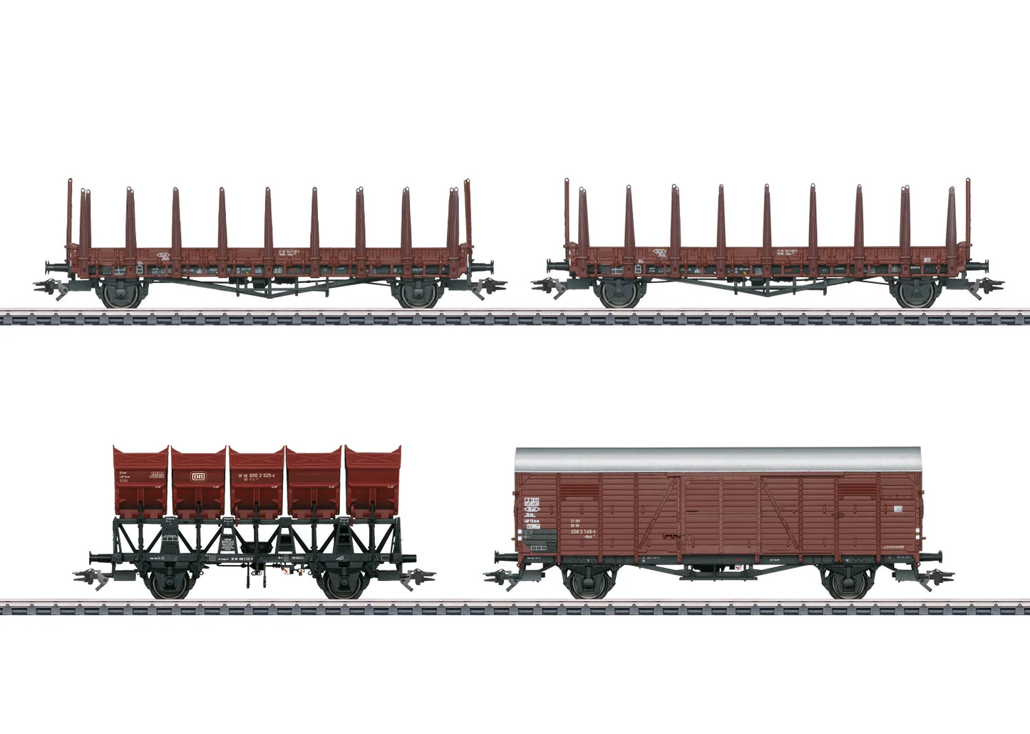 Marklin DB Wagon Set (4) IV MN46664 HO Gauge