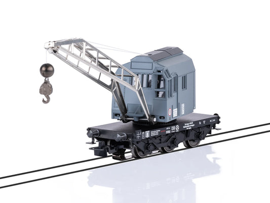 Marklin Start Up German Railway Crane w/Digital Functions III MN46719 HO Gauge