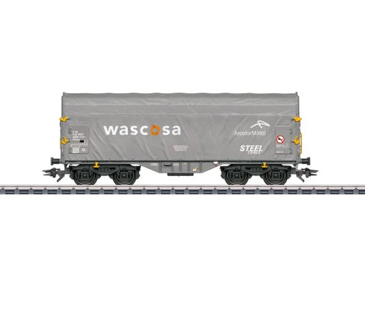Marklin Wascosa Shimmnsu Sliding Tarpaulin Wagon VI MN47229 HO Gauge