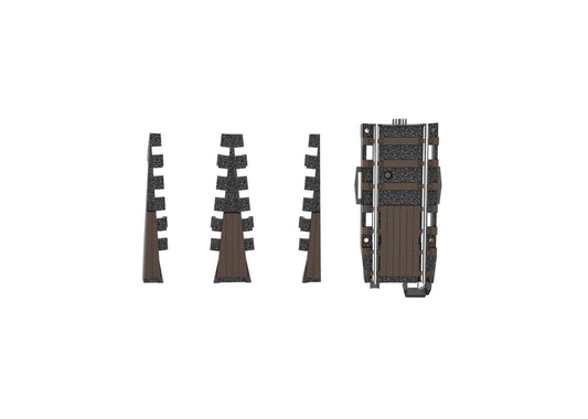 Marklin MN74871 Extension Set for MN74861 Turntable HO