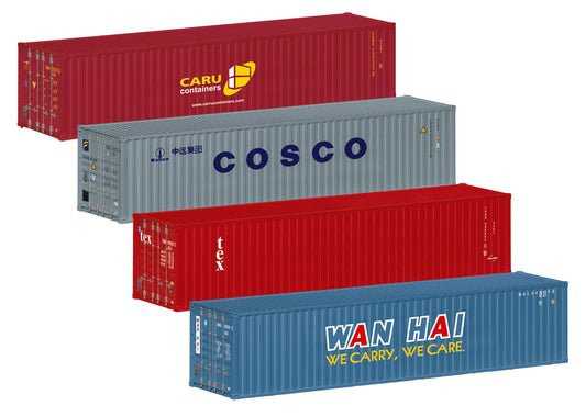Marklin 40ft Container Set (4) HO Gauge MN76552