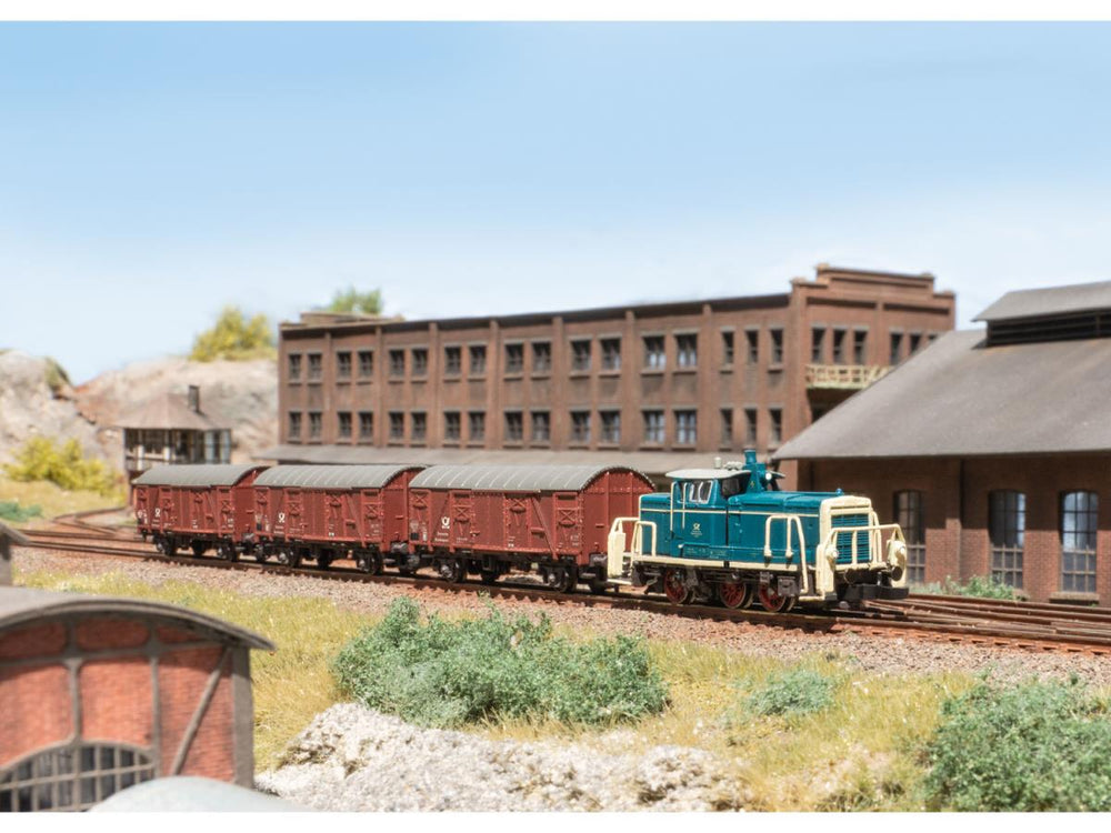 Marklin DBP BR261 Diesel Freight Train Pack IV MN81359 Z Gauge