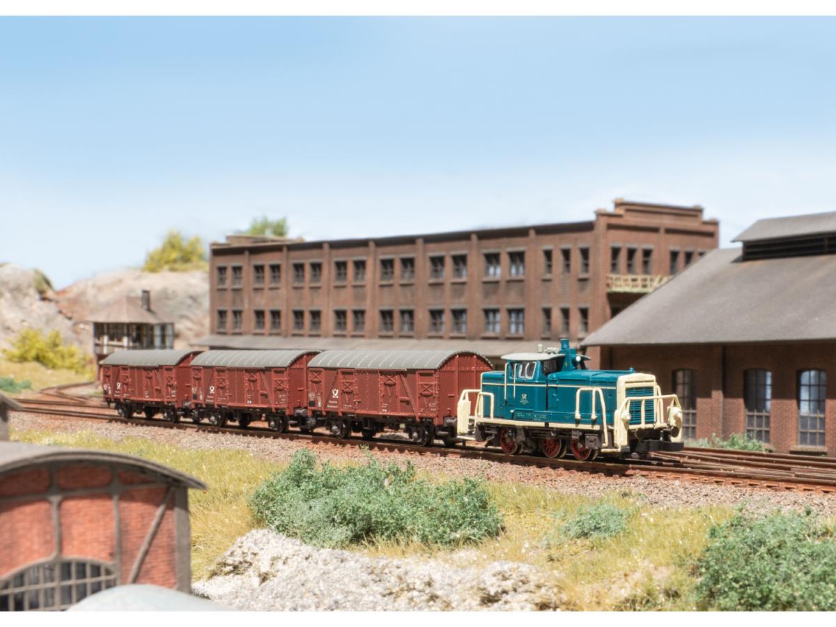 Marklin DBP BR261 Diesel Freight Train Pack IV MN81359 Z Gauge