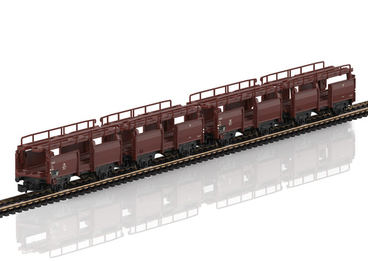 Marklin DB Off52 Car Transporter Wagon Set (2) III Z Gauge MN86235