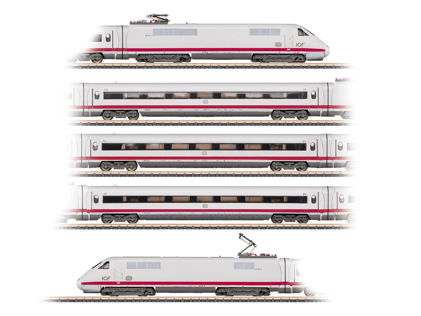 Marklin DB BR410.0 ICE-V 5 Car EMU V MN88716 Z Gauge