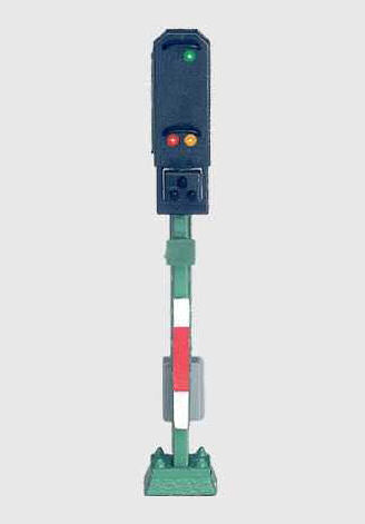Marklin MN89392 Colour Light Entry Signal 3 Aspect 34mm Z Scale