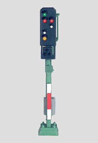 Marklin MN89393 Colour Light Exit Signal 4 Aspect 34mm Z Scale