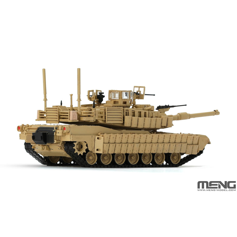 Meng 72-003a US MBT M1A2 SEP Abrams TUSK II Pre-Coloured 1:72 Model Kit