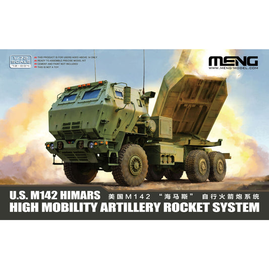 Meng 72-004 US M142 HIMARS 1:72 Model Kit