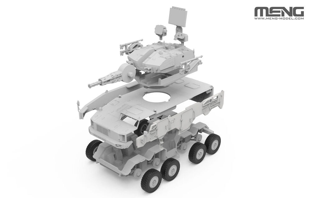 Meng Models Chinese PLB625 AA Gun & Missile Weapon System 1:72 Model Kit