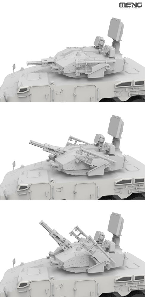 Meng Models Chinese PLB625 AA Gun & Missile Weapon System 1:72 Model Kit