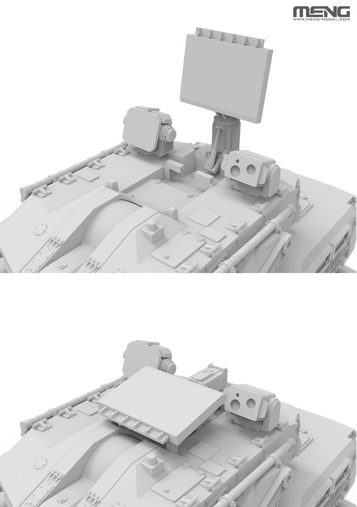 Meng Models Chinese PLB625 AA Gun & Missile Weapon System 1:72 Model Kit