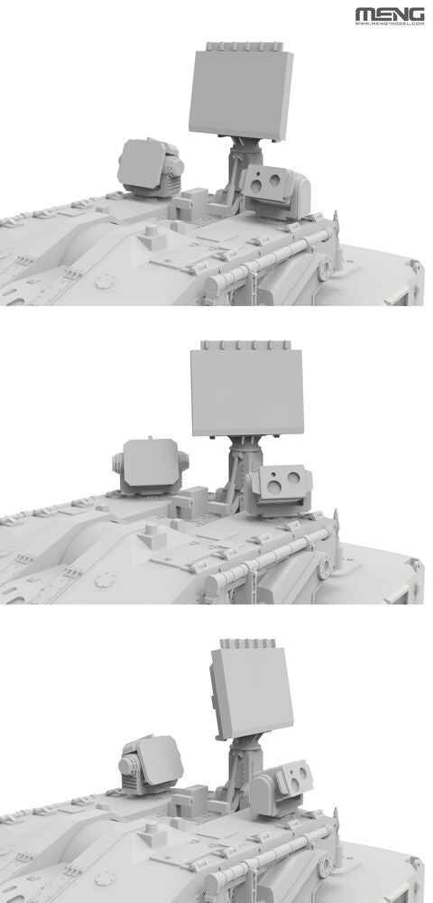 Meng Models Chinese PLB625 AA Gun & Missile Weapon System 1:72 Model Kit