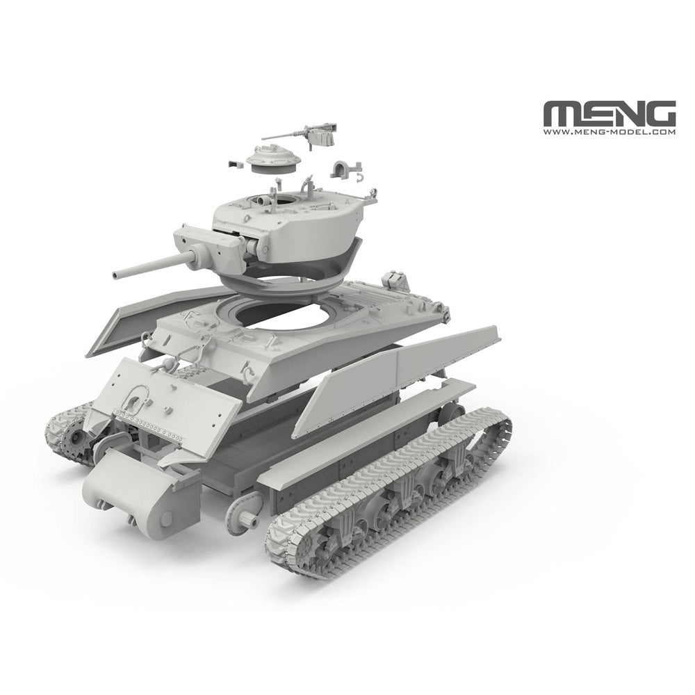 Meng 72-020 U.S. Assault Tank M4A3E2 Jumbo 1:72 Model Kit - image 3