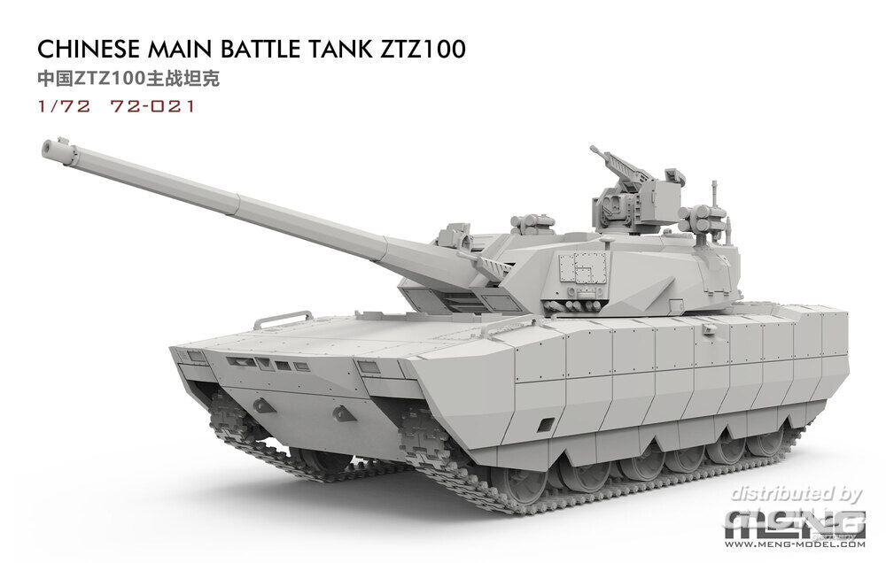 Meng Models Chinese Main Battle ZTZ100 1:72 Tank Model Kit