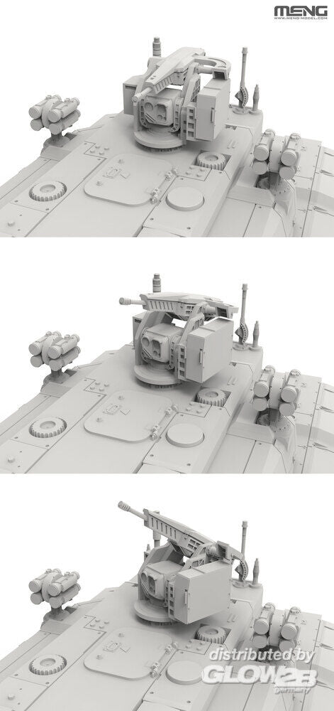 Meng Models Chinese Main Battle ZTZ100 1:72 Tank Model Kit