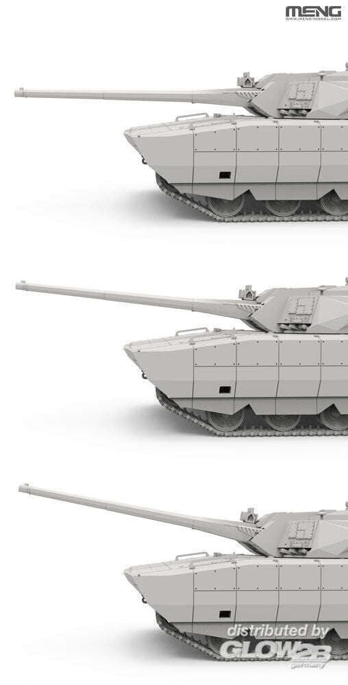 Meng Models Chinese Main Battle ZTZ100 1:72 Tank Model Kit