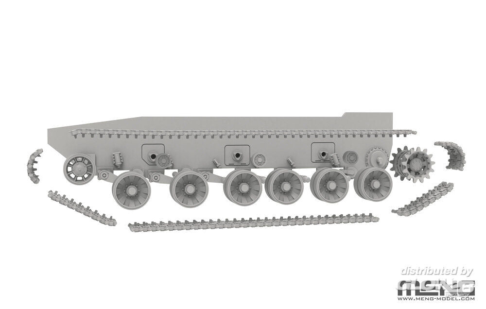 Meng Models Chinese Main Battle ZTZ100 1:72 Tank Model Kit