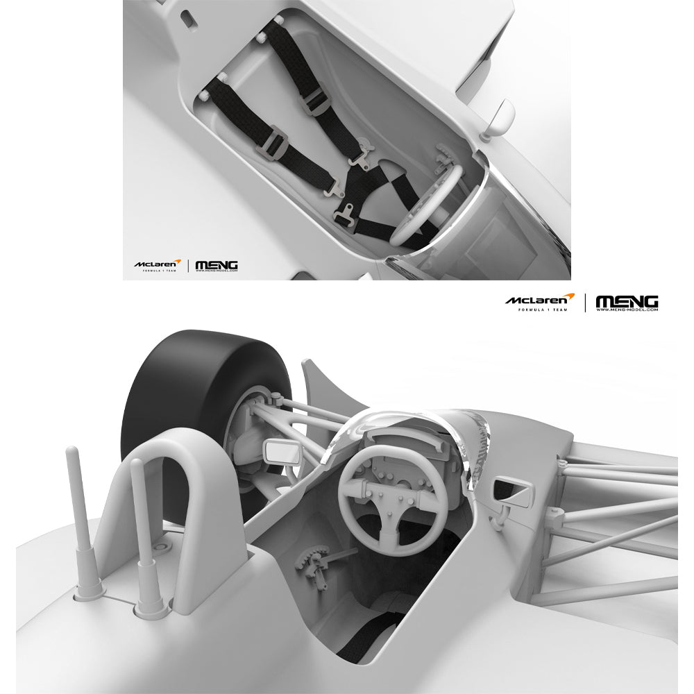 Meng CS-007 McLaren MP4/4 1988 1:24 Model Kit