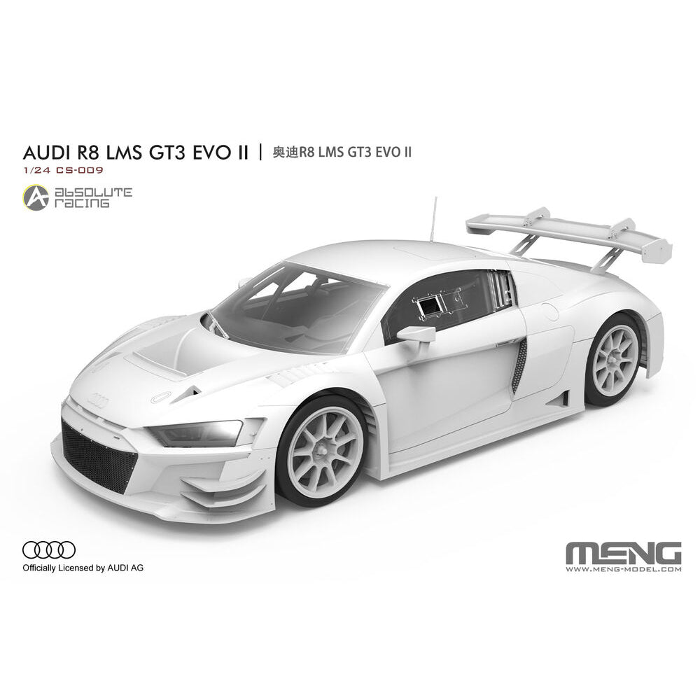 Meng CS-009 Audi R8 LMS GT3 EVO II 1:24 Model Kit