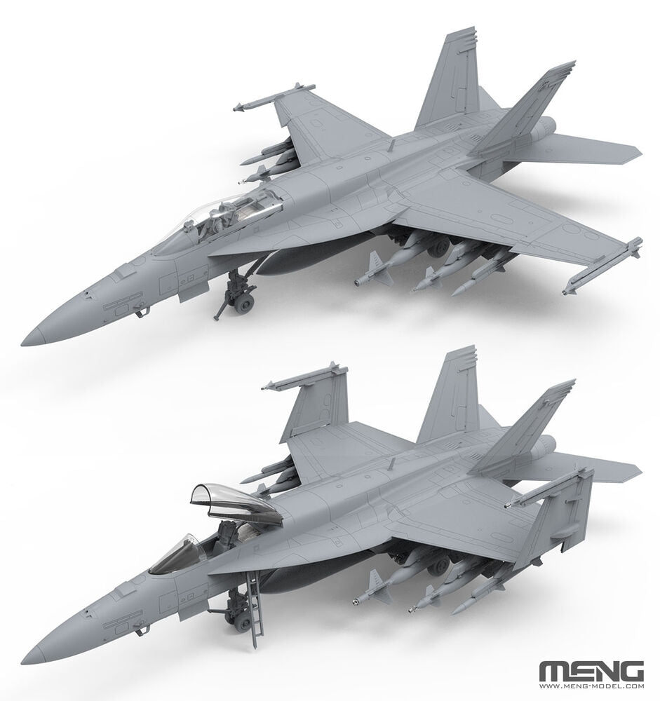 Meng Models GLS-023 Boeing F/A-18E Super Hornet Golden Dragon 1:48 Jet Model Kit