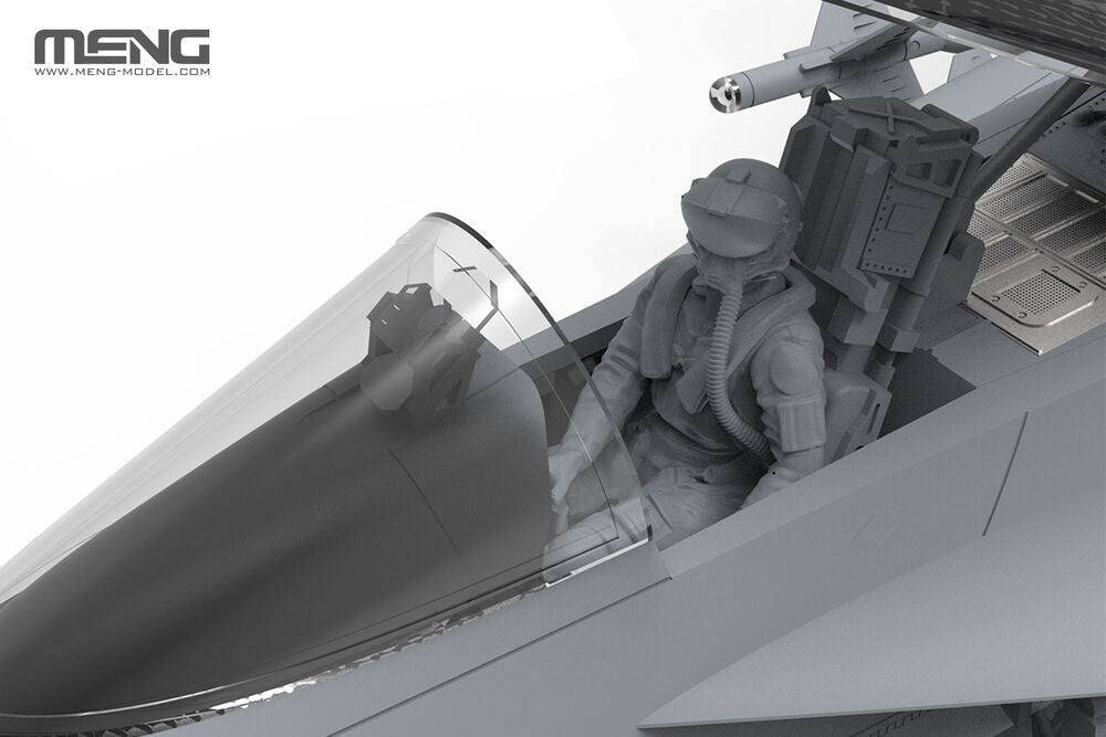 Meng Models GLS-023 Boeing F/A-18E Super Hornet Golden Dragon 1:48 Jet Model Kit