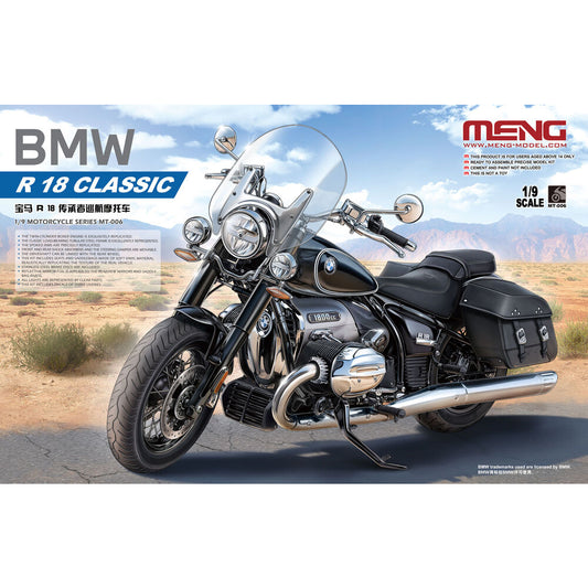 Meng MT-006 BMW R 18 Classic 1:9 Model Kit