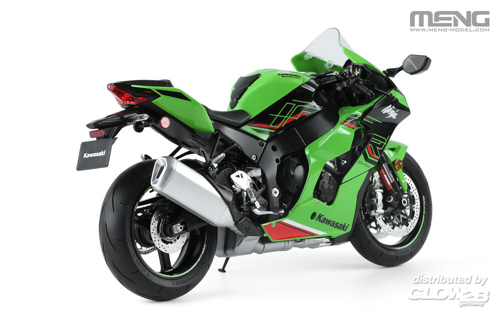Meng Models MT-007t Kawasaki Ninja ZX-10R KRT Ed. (Pre-Coloured) 1:9 Model Kit