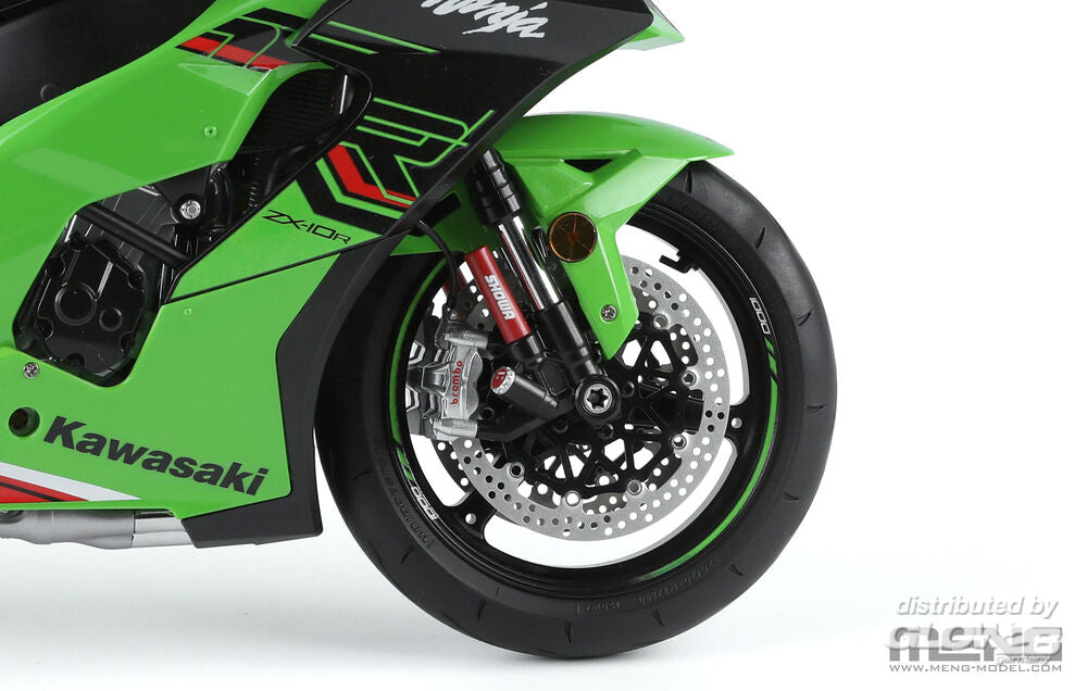 Meng Models MT-007t Kawasaki Ninja ZX-10R KRT Ed. (Pre-Coloured) 1:9 Model Kit