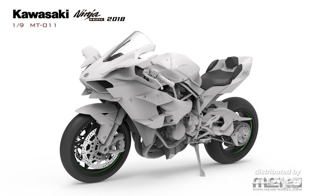 Meng Models MT-011 Kawasaki Ninja H2R 2018 1:9 Model Kit