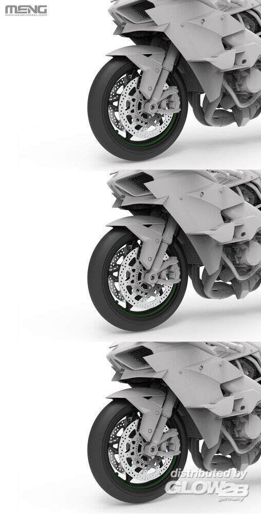 Meng Models MT-011 Kawasaki Ninja H2R 2018 1:9 Model Kit