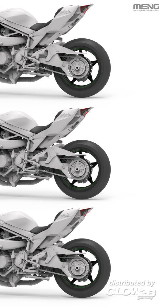 Meng Models MT-011 Kawasaki Ninja H2R 2018 1:9 Model Kit