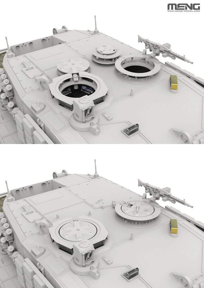Meng Models German Main Battle Leopard 2A4 (Ukraine) 1:35 Tank Model Kit