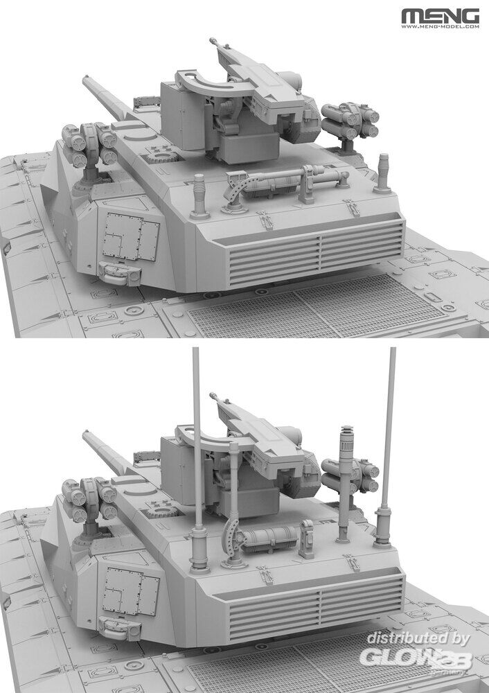 Meng Models TS-062 Chinese Main Battle Tank ZTZ-100 1:35 Model Kit