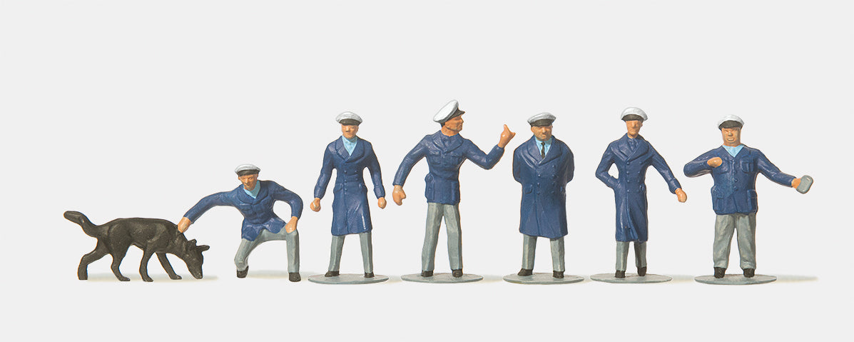 Merten 212246 Policemen (6) Figure Set HO