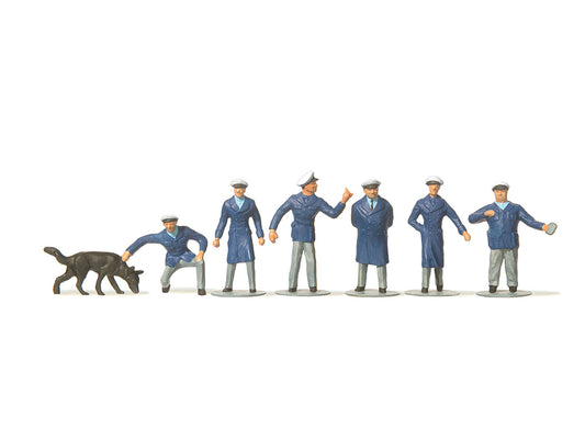 Merten 212246 Policemen (6) Figure Set HO