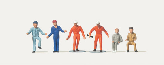 Merten 212522 Truck Drivers & Mates (6) Figure Set HO