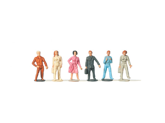 Merten 215001 Travellers (6) Figure Set HO