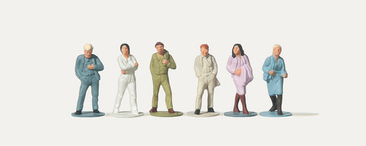 Merten 215004 Passers By Standing (6) Figure Set HO