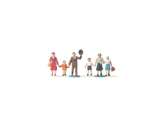 Merten 270818 Group of Travellers (6) Figure Set N Gauge