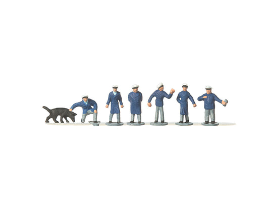 Merten 272246 Policemen (6) Figure Set N Gauge