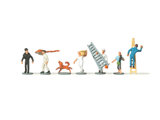 Merten 272258 Working People (6) Figure Set N Gauge