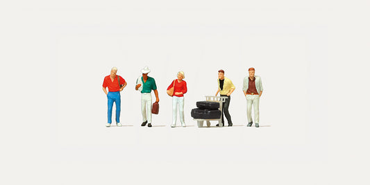 Merten 272550 Passengers (5) Figure Set N Gauge