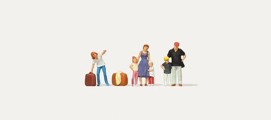 Merten 282539 Passengers with Luggage (6) Figure Set TT Scale