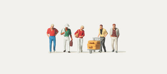 Merten 282550 Passengers (5) Figure Set TT Scale